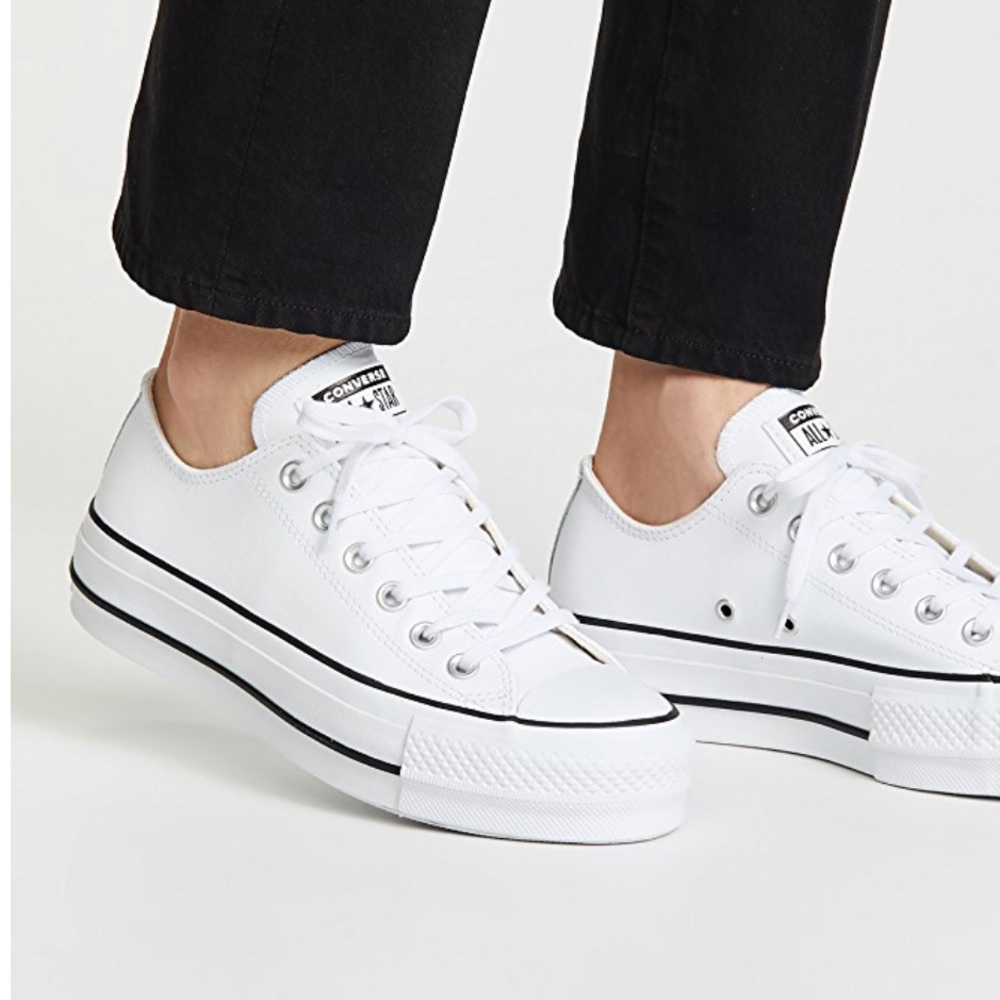 NIB Converse Chuck Taylor All Star Lift leather